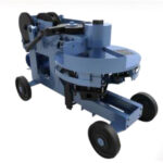 Fully automatic fly ash brick machine. 1200 bricks per hour capacity. Model AT 1313 rotary type